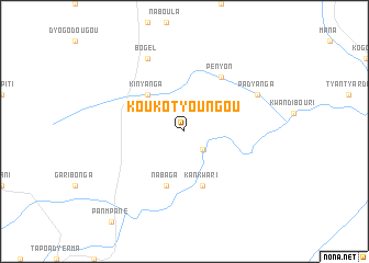 map of Koukotyoungou