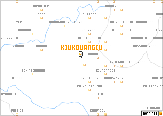 map of Koukouangou