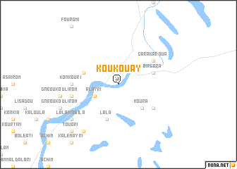 map of Koukouay