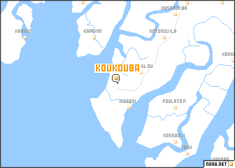 map of Koukouba