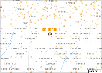 map of Koukouli