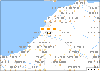map of Koukoúli
