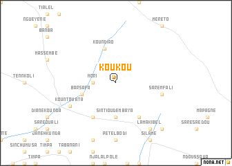 map of Koukou