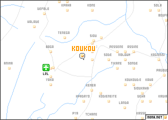 map of Koukou
