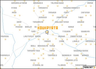 map of Koukpyata
