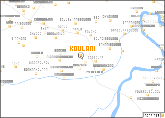 map of Koulani