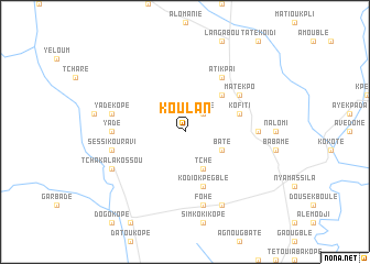 map of Koulan