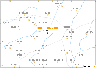 map of Koulbarak