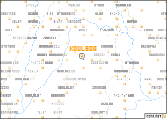 map of Koulboa