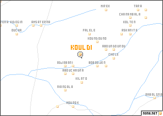 map of Kouldi