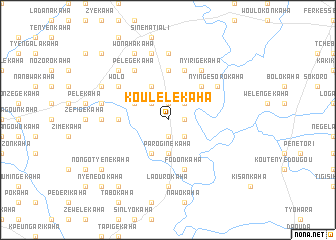 map of Koulélékaha