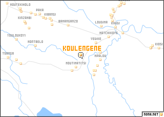 map of Koulengéne