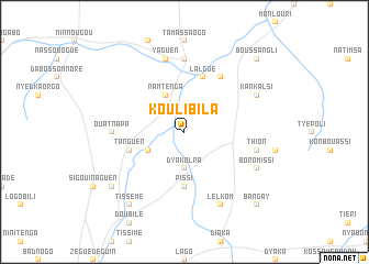 map of Koulibila