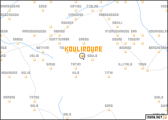 map of Koulirouré