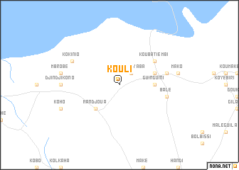 map of Kouli