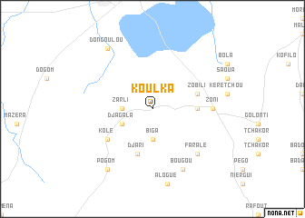 map of Koulka