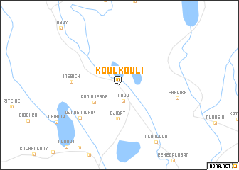 map of Koulkouli