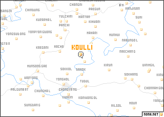 map of Kŏul-li