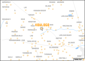 map of Koulogo