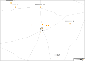 map of Koulombardo