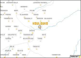 map of Koulouko