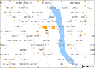 map of Koulouk