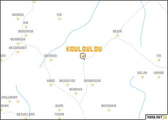 map of Kouloulou