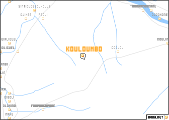 map of Kouloumbo