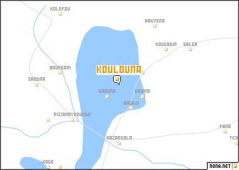 map of Koulouna