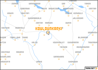 map of Kouloun Karki