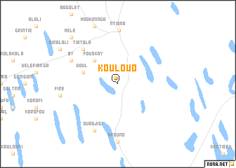 map of Koulouo