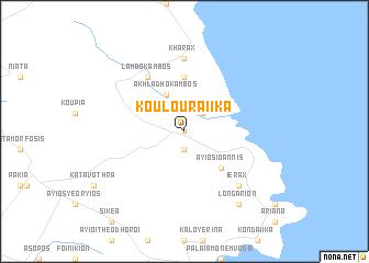 map of Koulouraíika