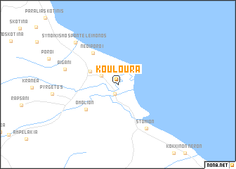 map of Kouloúra