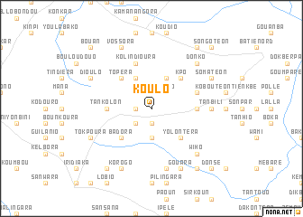 map of Koulo