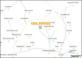 map of Koulponsgo