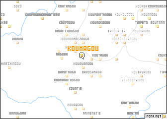 map of Koumagou