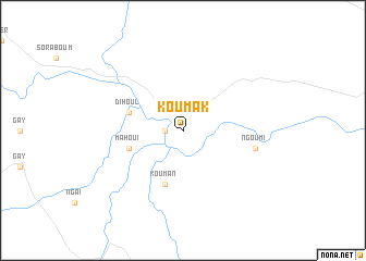 map of Koumak