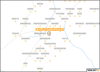 map of Koumankourou