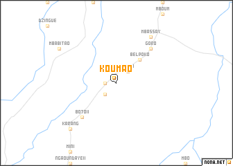 map of Koumao