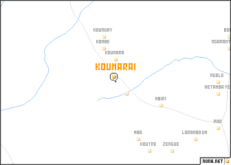 map of Koumara I