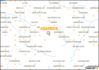 map of Koúmaris