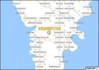 map of Koumarítsa