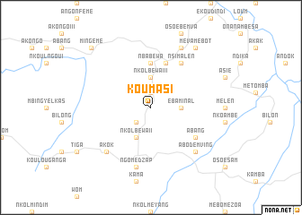 map of Koumasi
