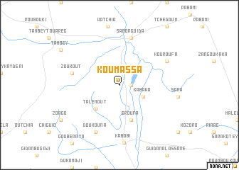 map of Koumassa