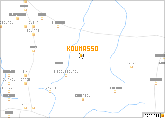 map of Koumasso