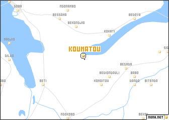 map of Koumatou