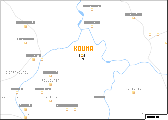 map of Kouma