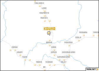 map of Kouma