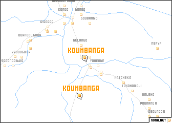 map of Koumbanga