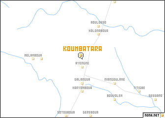 map of Koumbatara